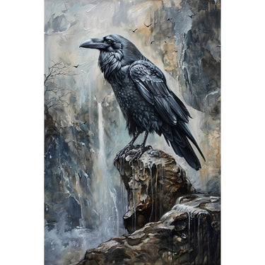 Raven Acrylic Canvas
